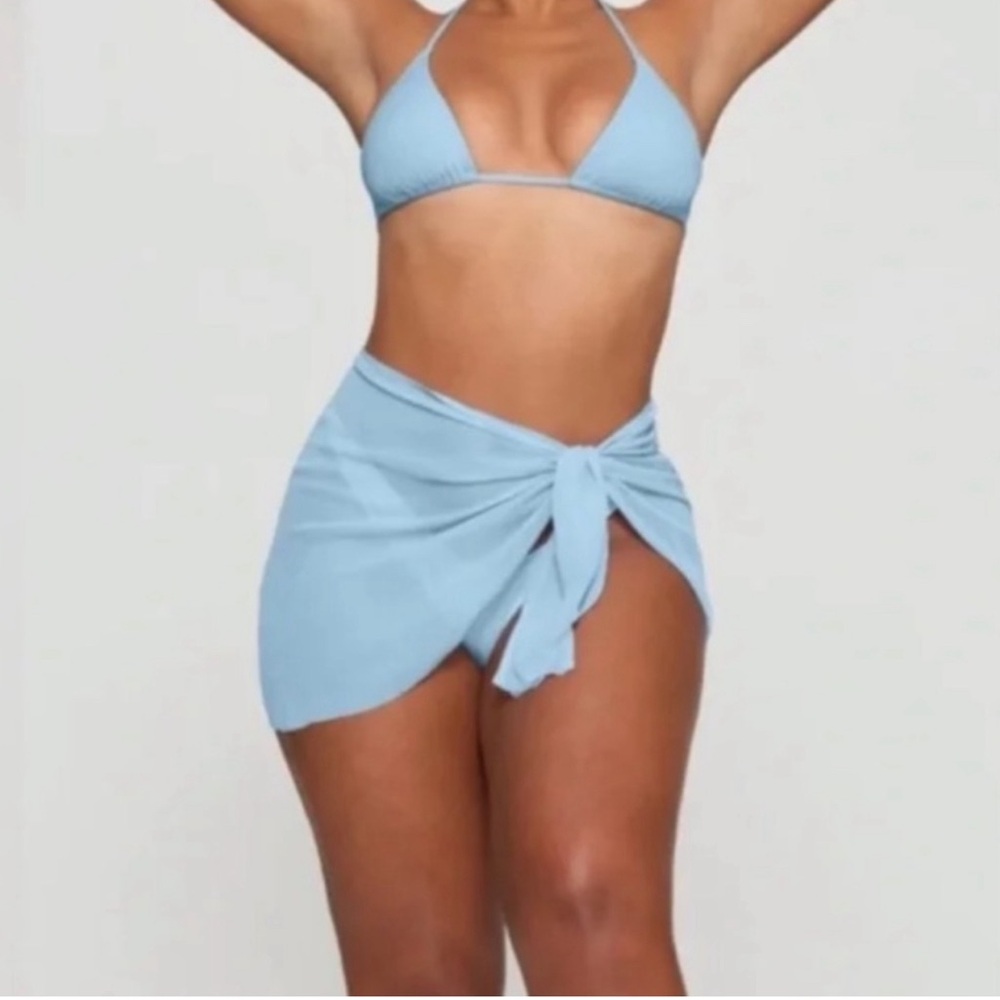 Skims Swim Crinkle Silk Cover Up